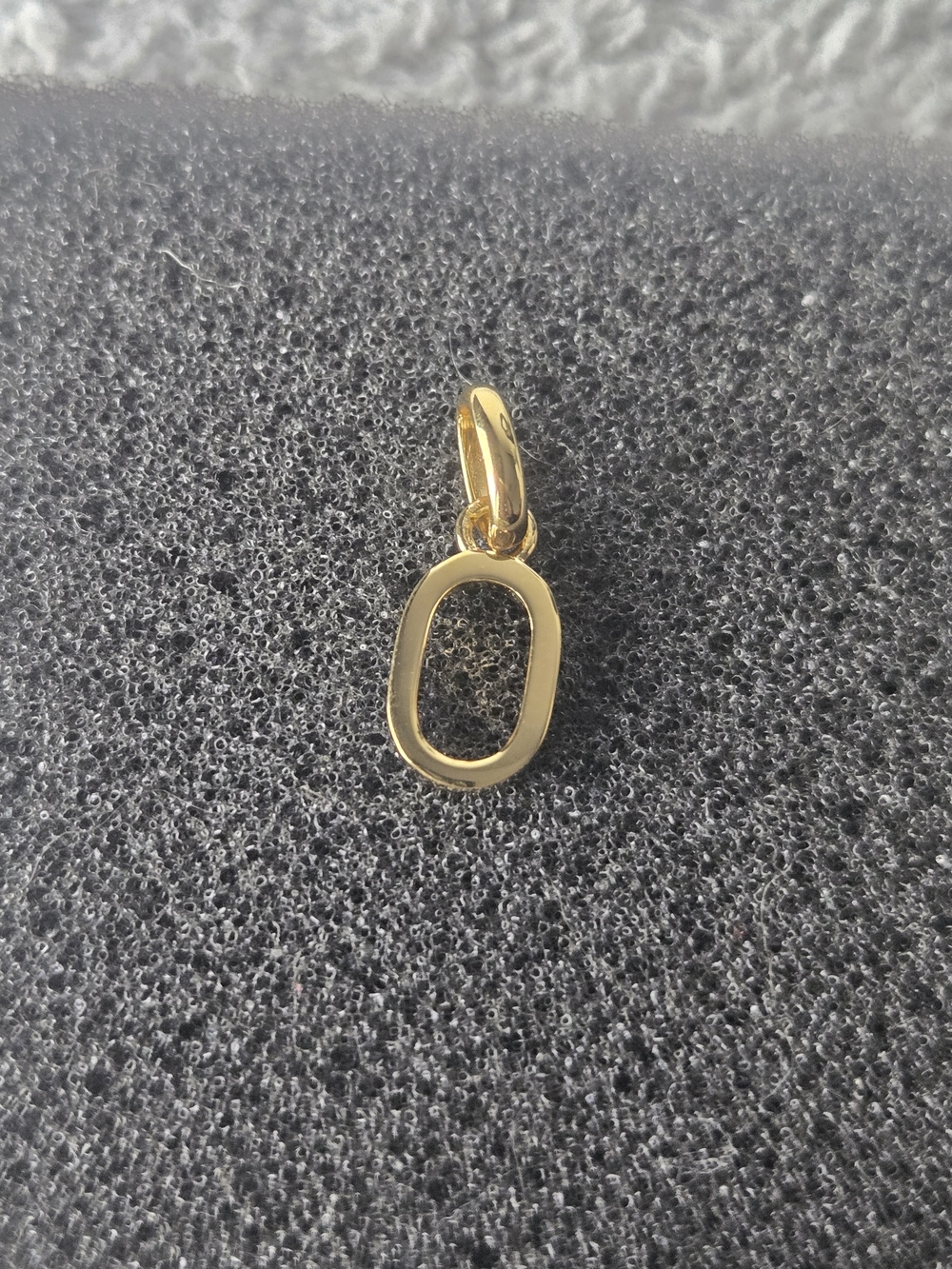 Thomas Sabo Gold Platted O Pendant Charm